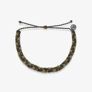 Moss Multi Braided Bracelet