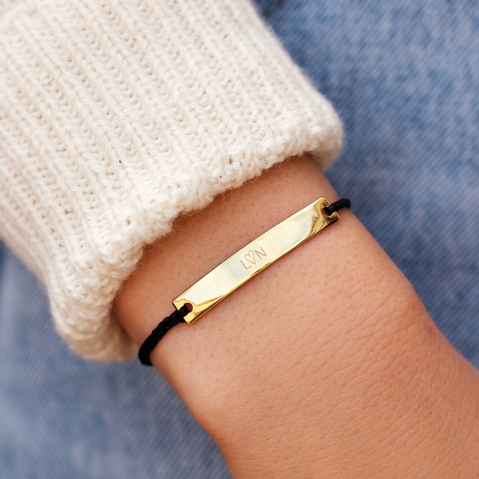 Engravable Bar Bracelet - Image 8