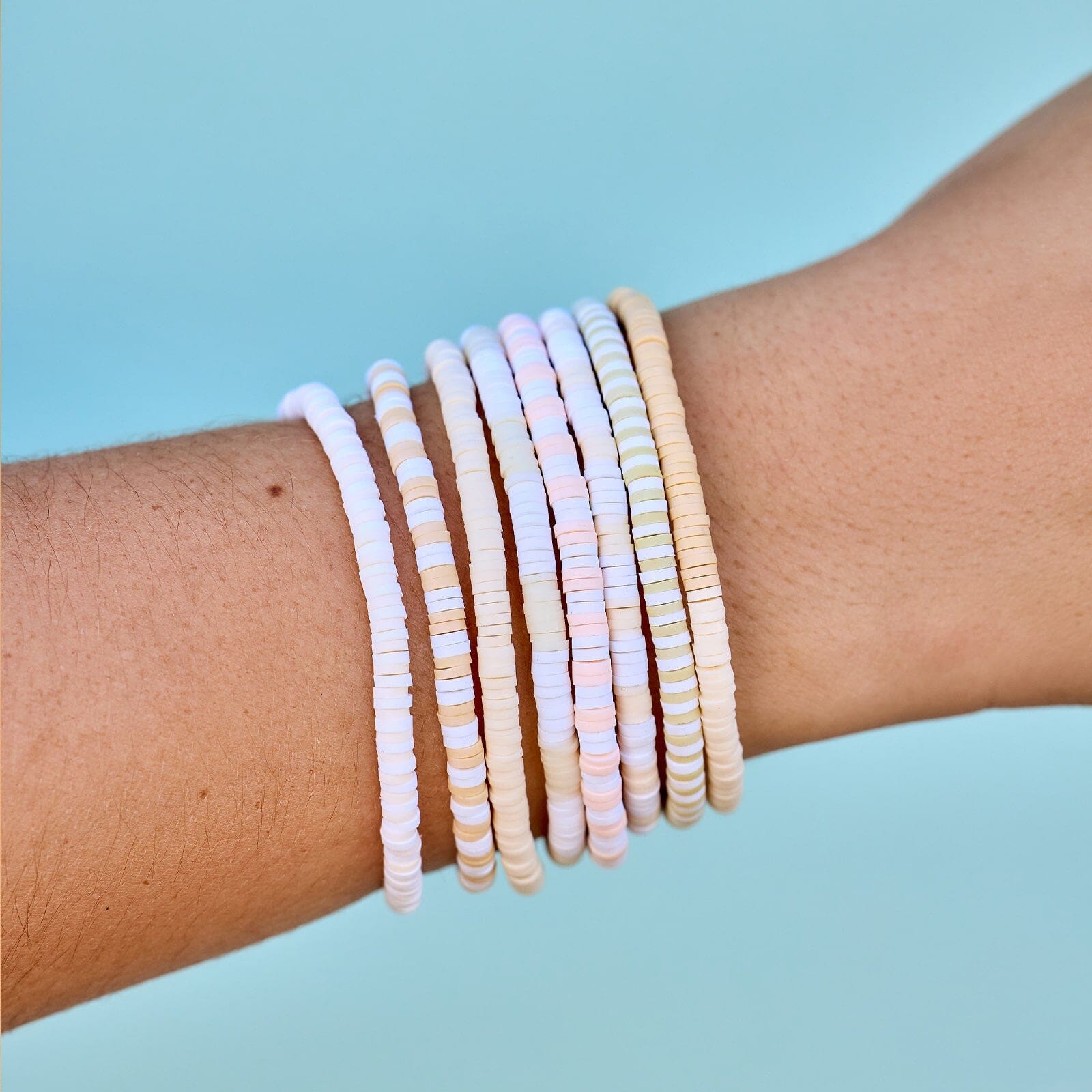 Leche Stretch Bracelet Set of 8 - Image 2