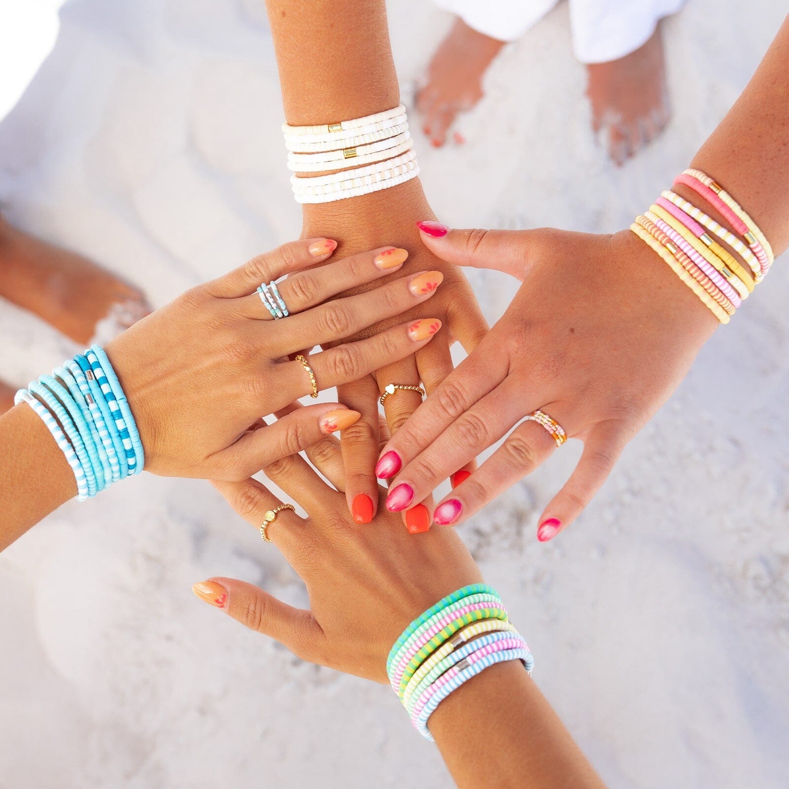 Neon Daze Stretch Bracelet Set of 8 - Image 6