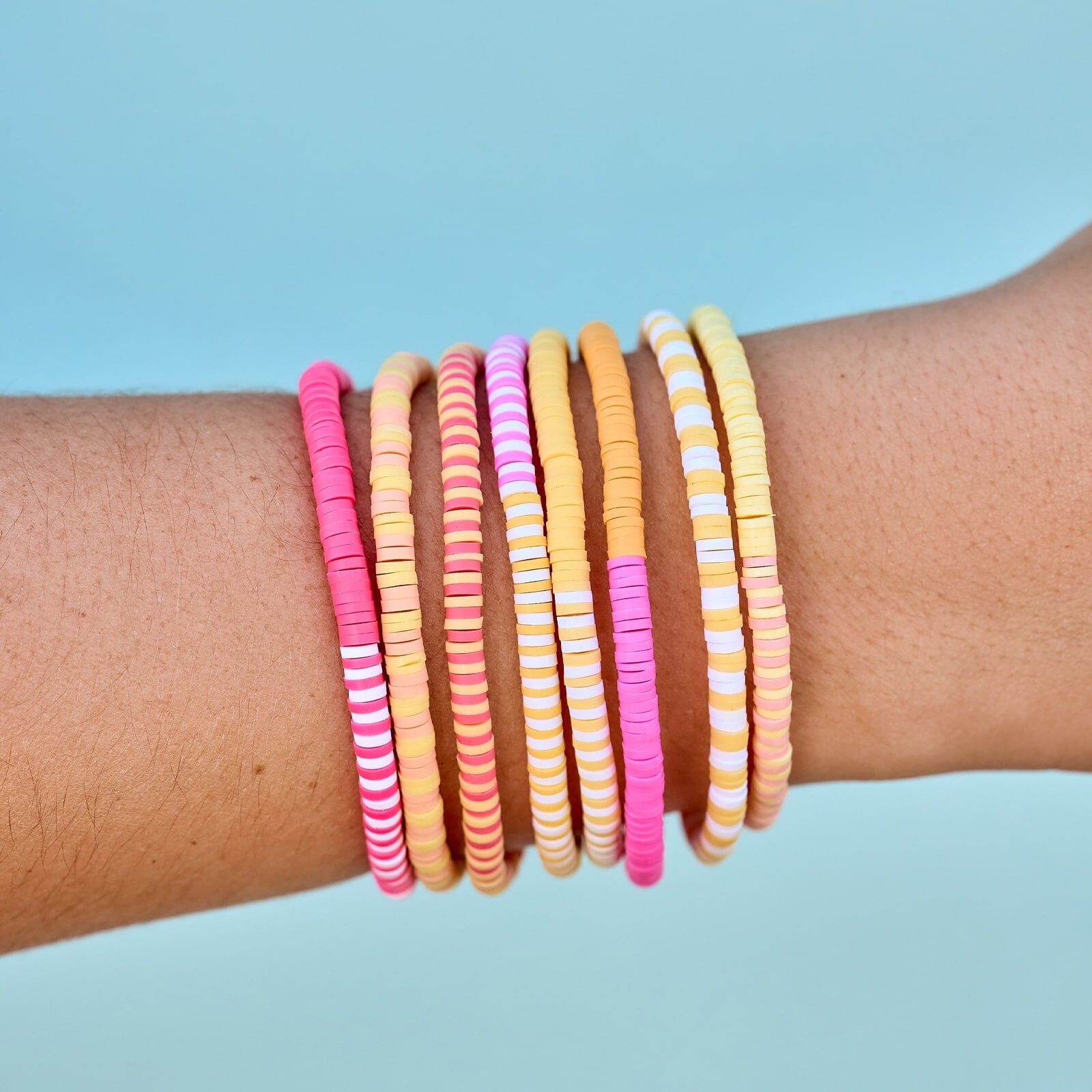 Warm Breeze Stretch Bracelet Set of 8 - Image 2