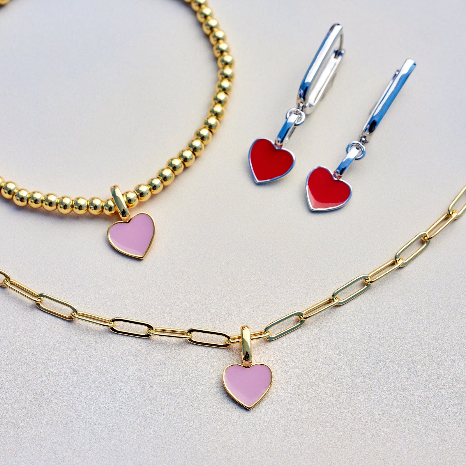 Harper Enamel Heart Charm - Image 9