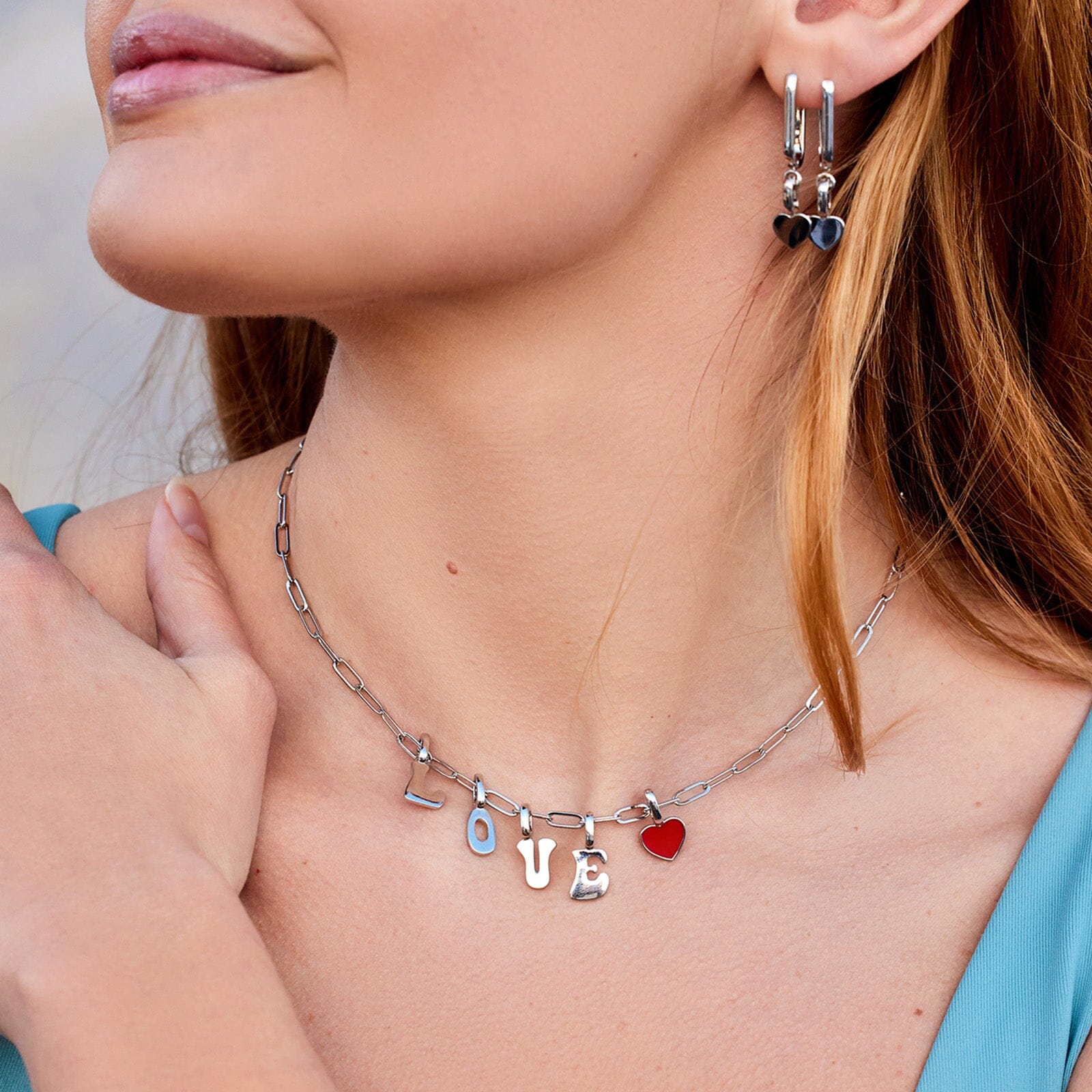 Harper Enamel Heart Charm - Image 12
