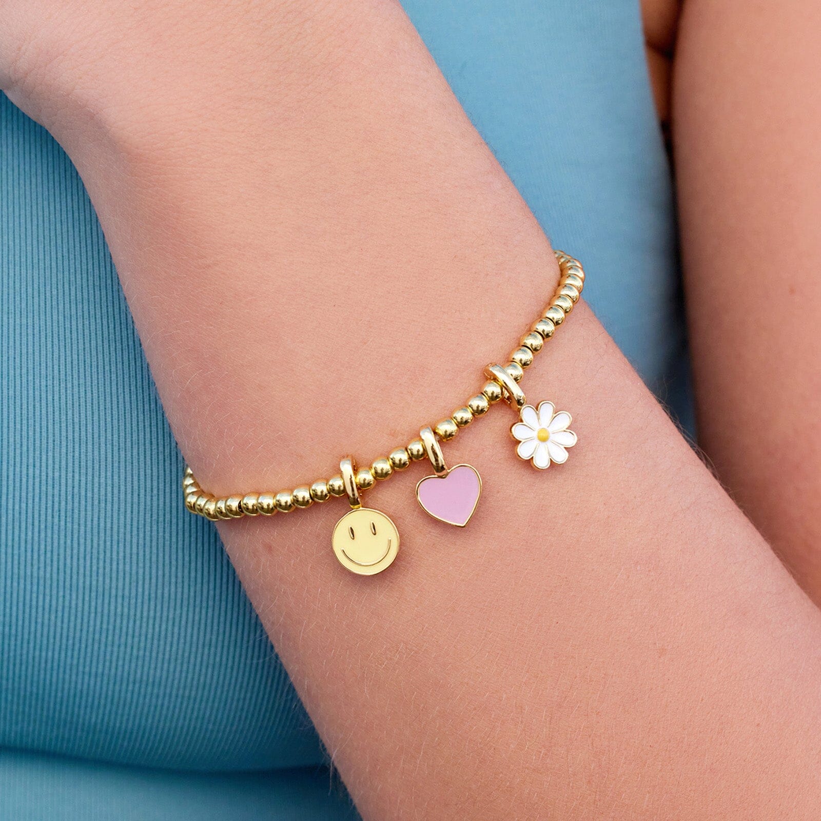 Harper Happy Face Charm - Image 3