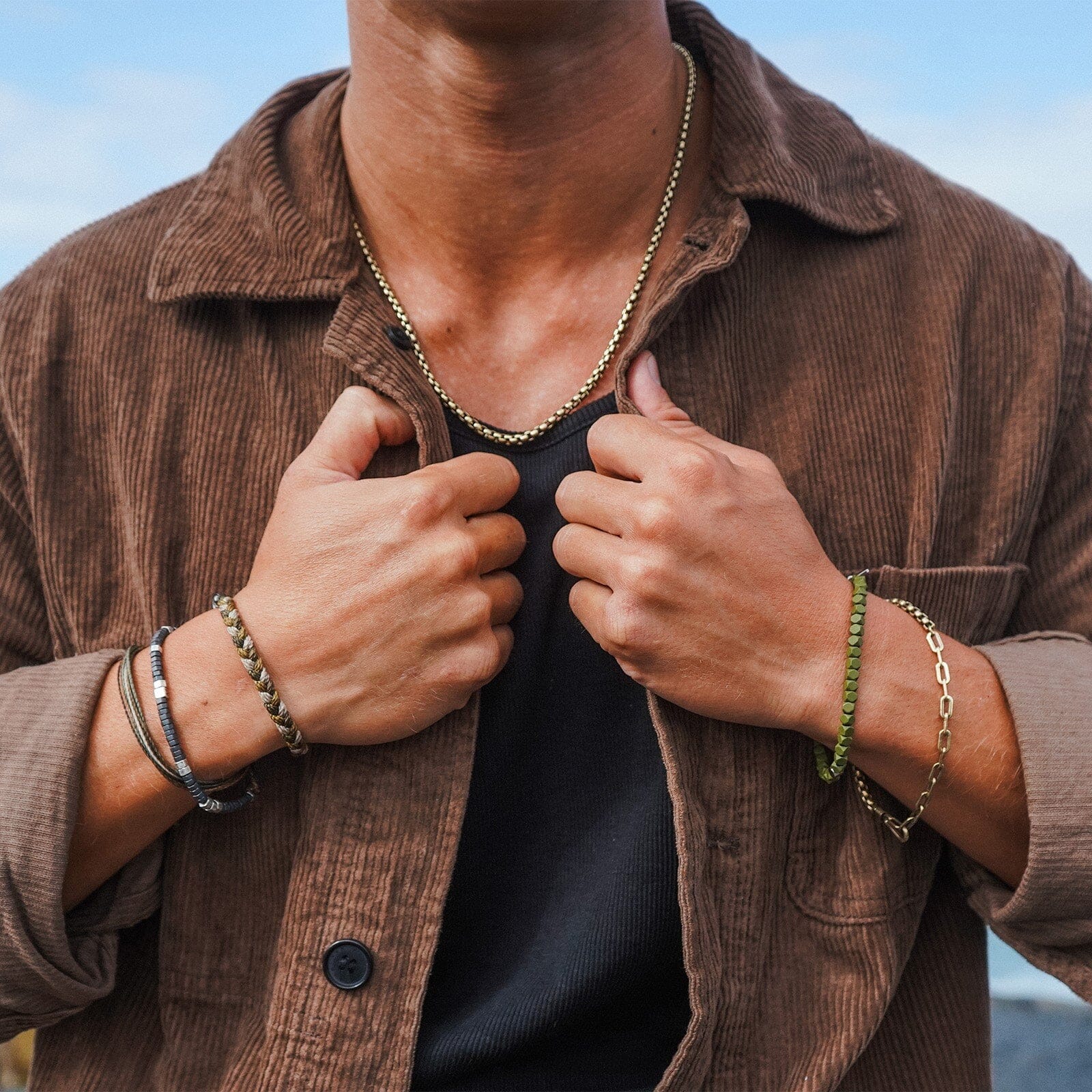 Men's Rolo Chain Necklace - Image 12