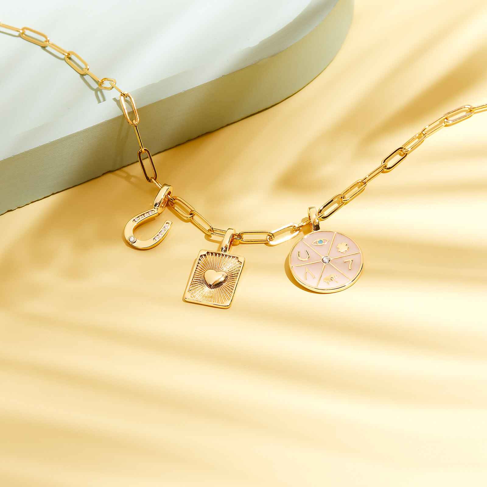 Harper Textured Heart Charm - Image 7