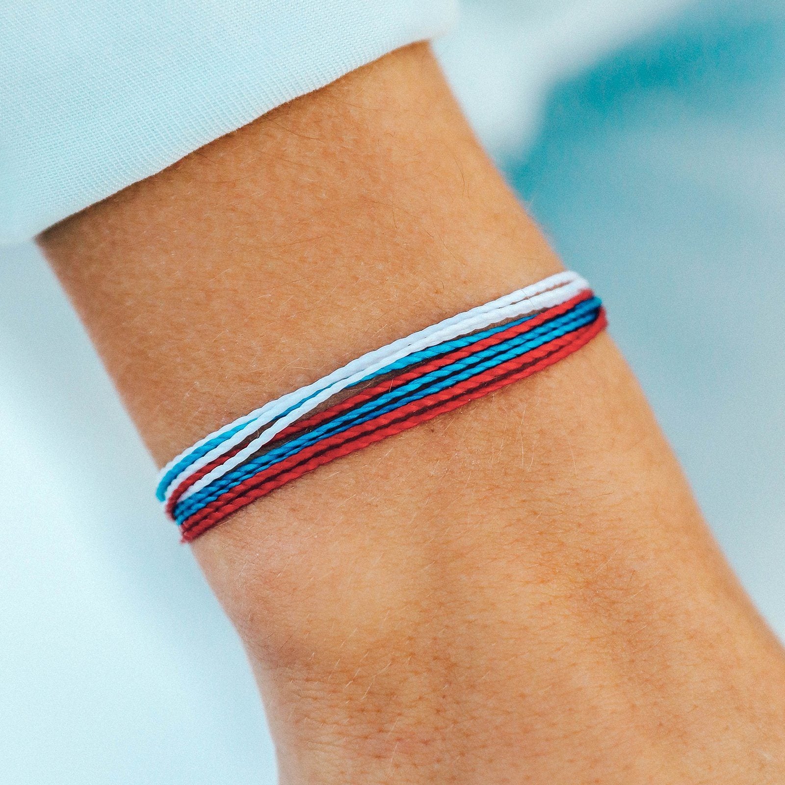 Red. White. & Blue Bracelet - Image 2