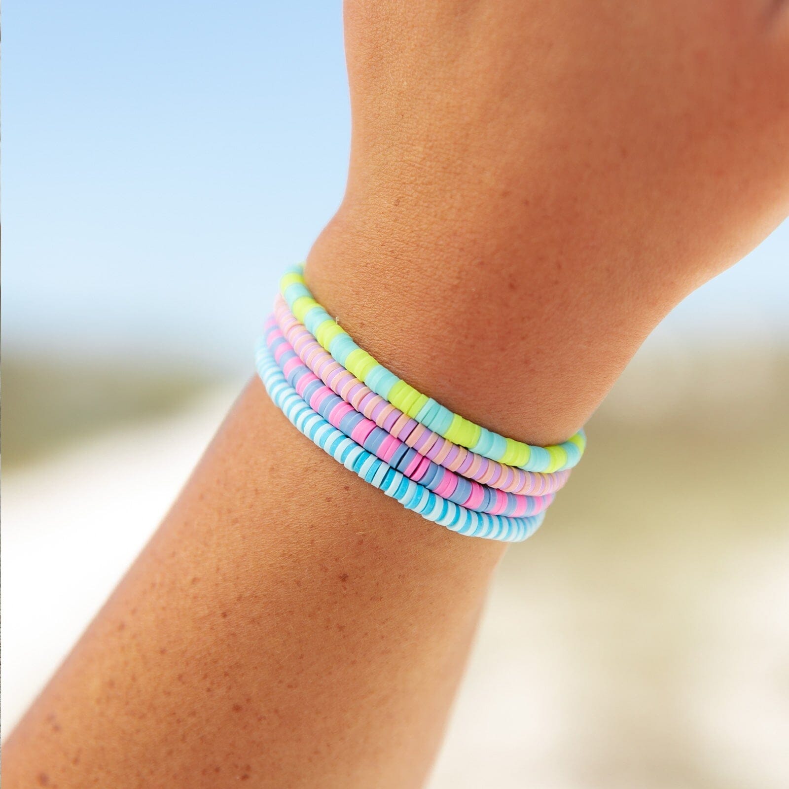 Canal Blues Seascape Stretch Bracelet - Image 6