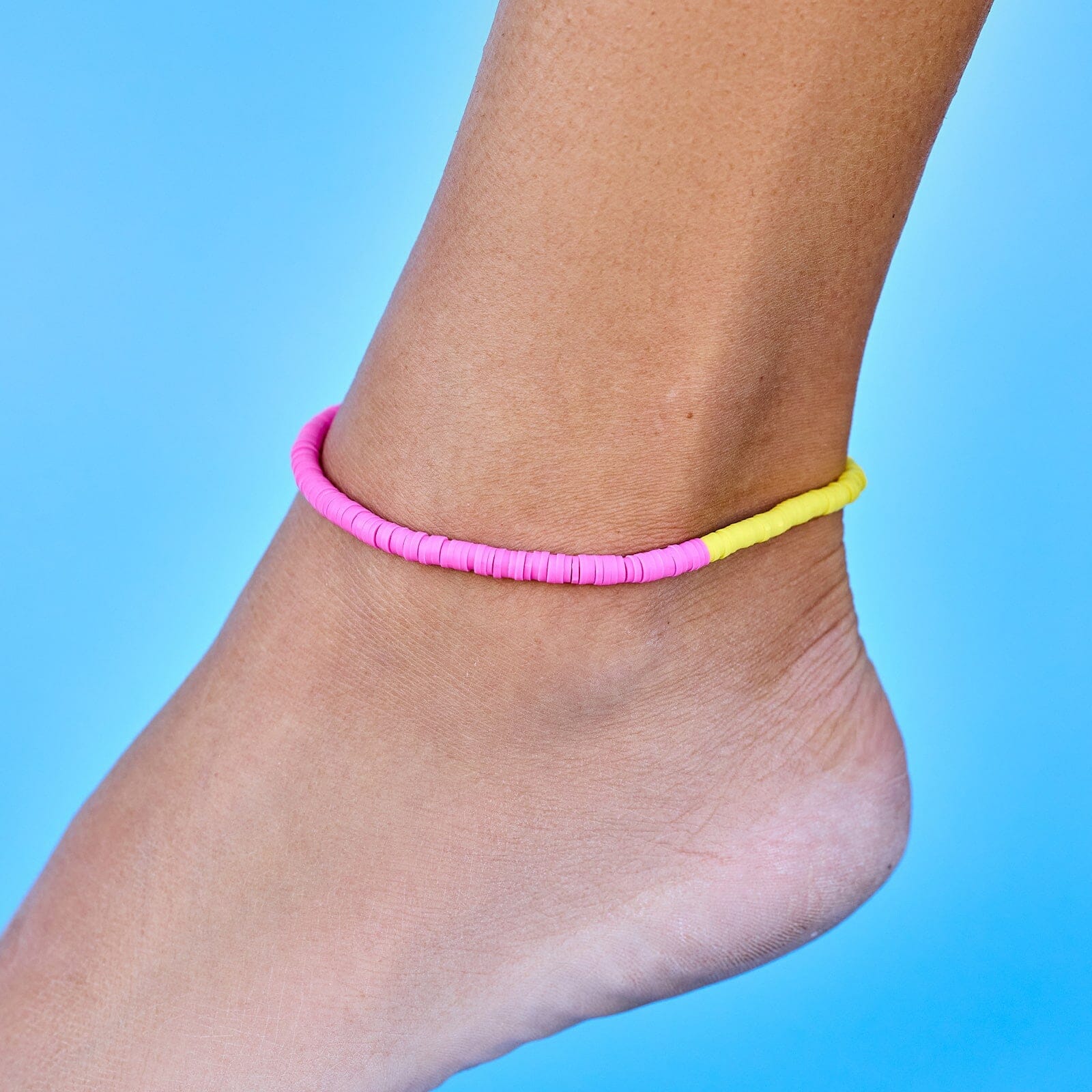 Neon Daze Seascape Stretch Anklet - Image 2
