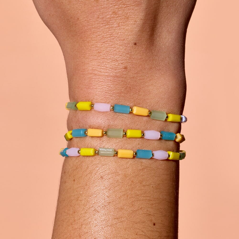 Neon Lights Stretch Bracelet 3 Pack - Image 2