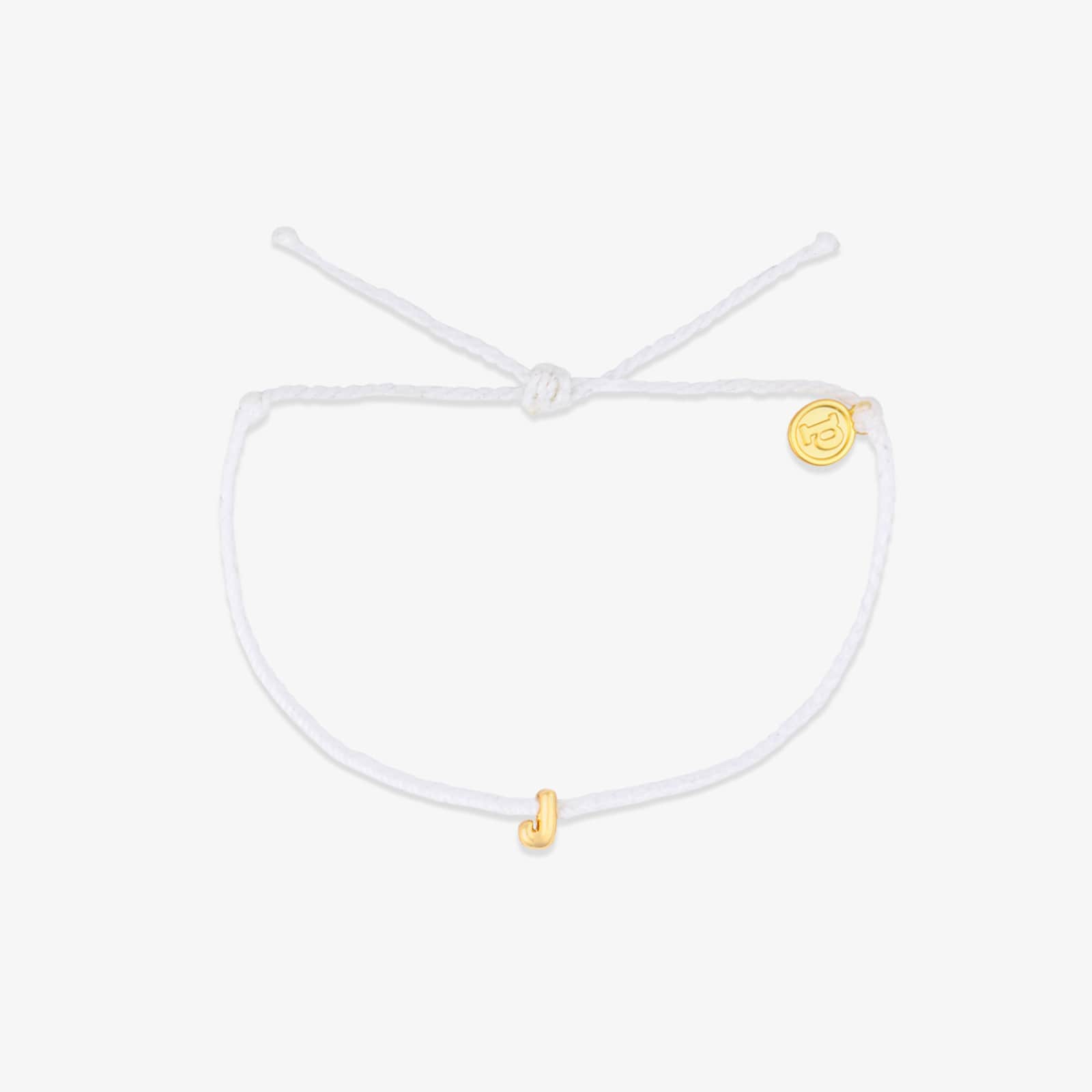 White Alphabet Bubble Charm Bracelet - Image 10