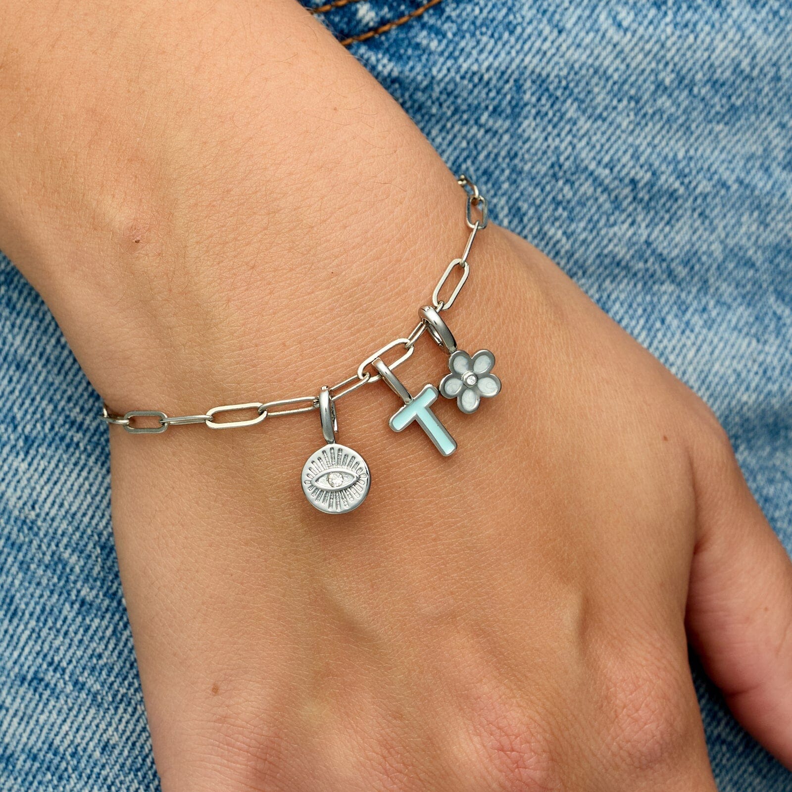 Harper Enamel Alphabet Charm - Image 3