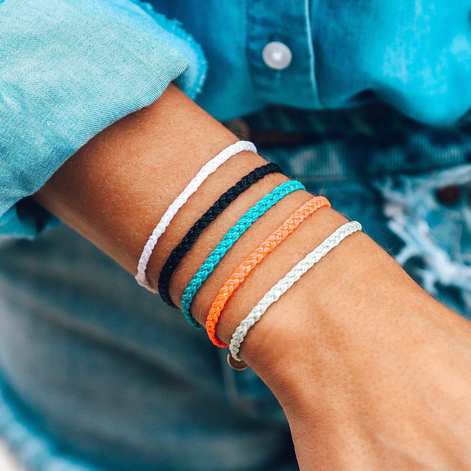 Solid Mini Braided Bracelet - Image 9
