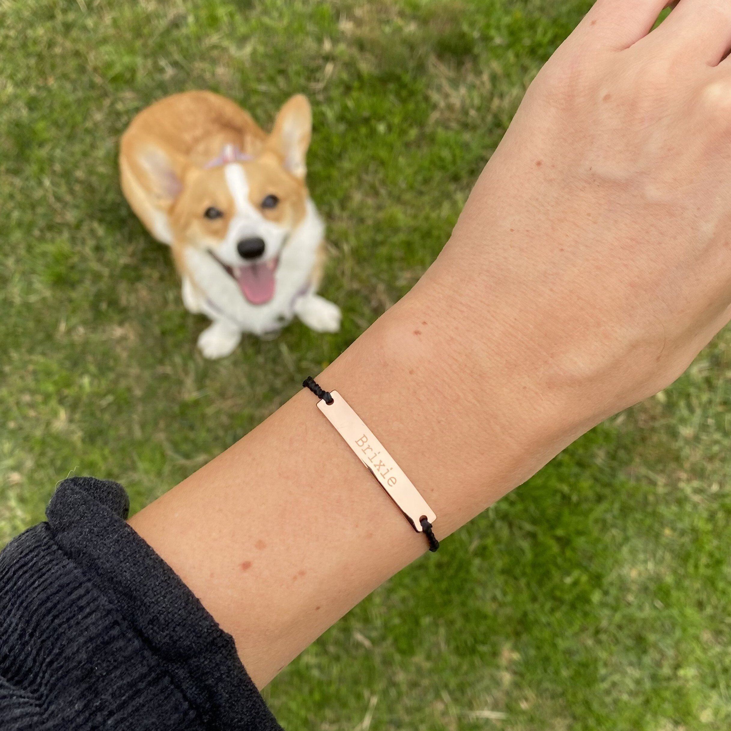 Engravable Bar Bracelet - Image 11